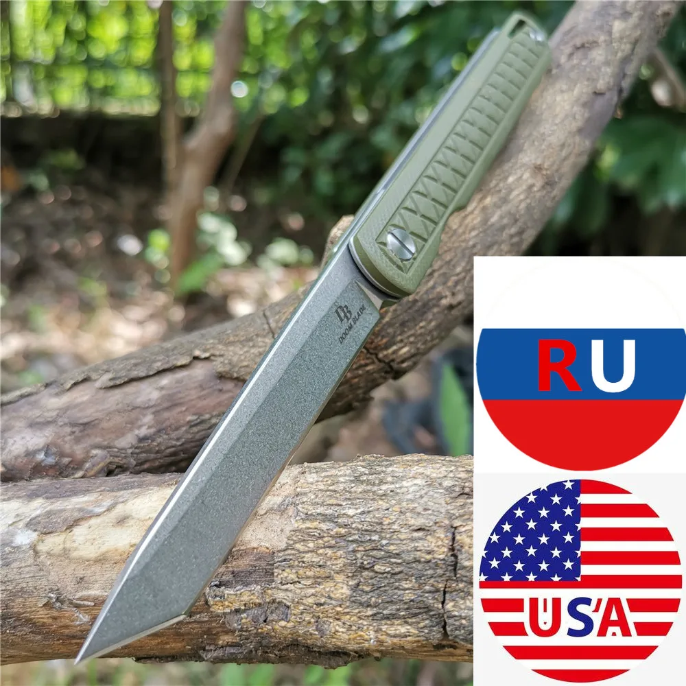 Складной нож для мужчин D2 Blade G10 ручка карманные ножи идеально подходят охоты
