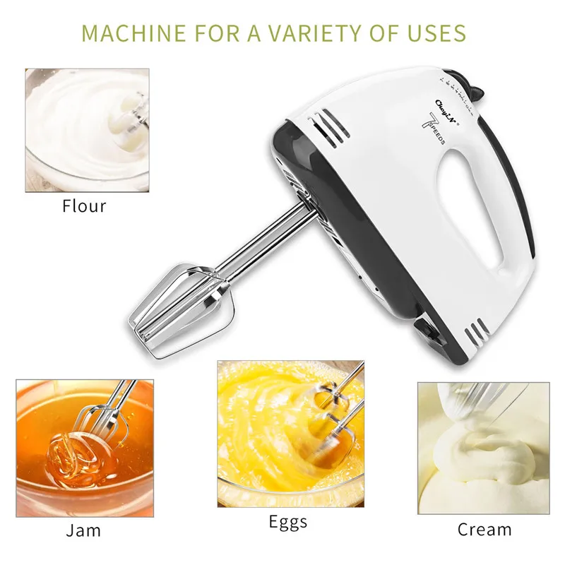 7 Speed Handhold Electric Egg Beater Blender Stirrer Coffee Cakes Maker Milkshake Mixer Baking Blenders Kitchen Cooking Tool
7 Speed Handhold Electric Egg Beater Blender Stirrer Coffee Cakes Maker Milkshake Mixer Baking Blenders Kitchen Cooking Tool