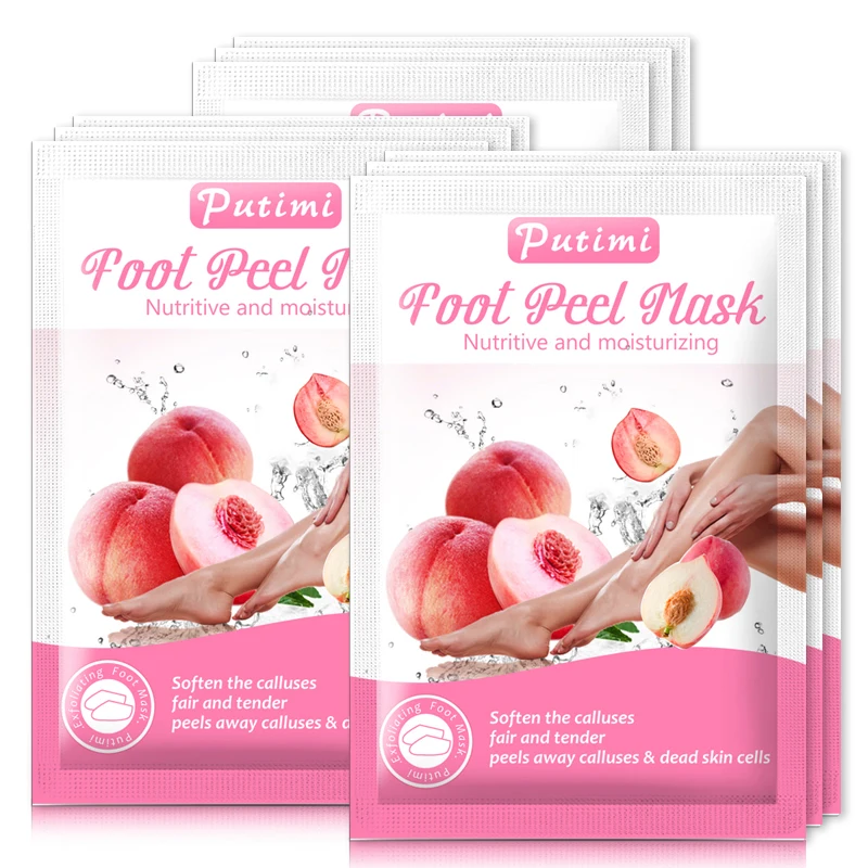 PUTIMI 6pcs 3pack Foot Mask for Legs Whitening Feet Scrub Heels Remove Dead Skin Exfoliating Mask Foot Patches Pedicure Socks
PUTIMI 6pcs 3pack Foot Mask for Legs Whitening Feet Scrub Heels Remove Dead Skin Exfoliating Mask Foot Patches Pedicure Socks
