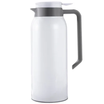 Stainless Steel Vacuum Flask Thermal Jug Portable Hot Water Pitcher 1.5L Double Wall Insulated Bottle Tea Coffee Pot-White
Stainless Steel Vacuum Flask Thermal Jug Portable Hot Water Pitcher 1.5L Double Wall Insulated Bottle Tea Coffee Pot-White
