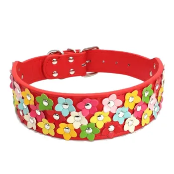 Reflective Dog Flower Collar Cute Leather Dogs Necklaces Pet Adjustable Collars For Small Medium Dogs Chihuahua
Reflective Dog Flower Collar Cute Leather Dogs Necklaces Pet Adjustable Collars For Small Medium Dogs Chihuahua