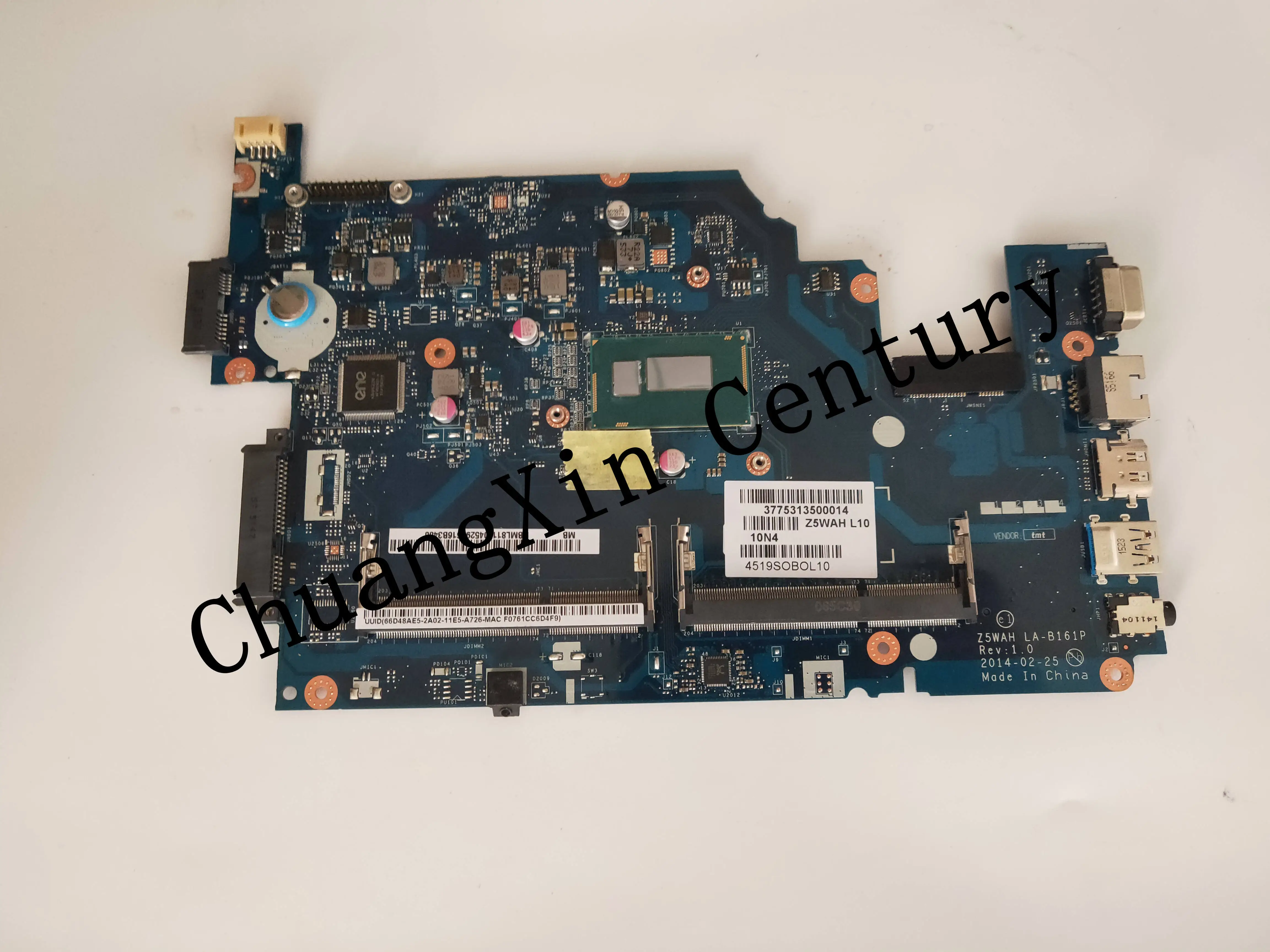 Для ACER E5-571G материнская плата для ноутбука E5-571 с i5 Процессор Z5WAH LA-B161P оригинальный