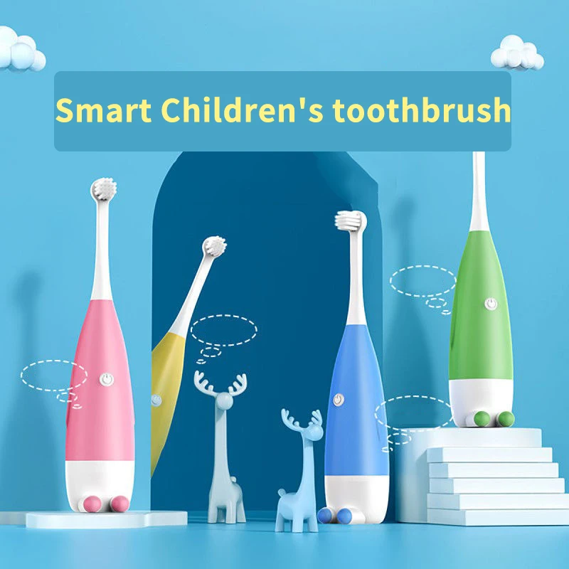 Smart Children Electric Toothbrush Double-sided Heads Electric Teeth Brush Or Replacement Brush Heads Kids Cartoon Pattern Home 
Smart Children Electric Toothbrush Double-sided Heads Electric Teeth Brush Or Replacement Brush Heads Kids Cartoon Pattern Home