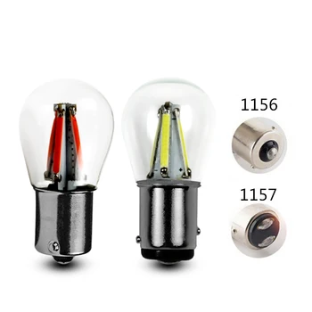 BA15S BA15C LED Filament Bulb socket 1156 1157 Brake Lights COB Car Lamp White Yellow Red Blue Cars Decorative lights
BA15S BA15C LED Filament Bulb socket 1156 1157 Brake Lights COB Car Lamp White Yellow Red Blue Cars Decorative lights