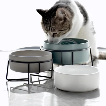 New Cute Ceramic Cat Bowl Universal Pet Eating Drinking Bowl Bamboo Rack Antiskid Dog Cat Tableware Bowls Pet Supplies
New Cute Ceramic Cat Bowl Universal Pet Eating Drinking Bowl Bamboo Rack Antiskid Dog Cat Tableware Bowls Pet Supplies