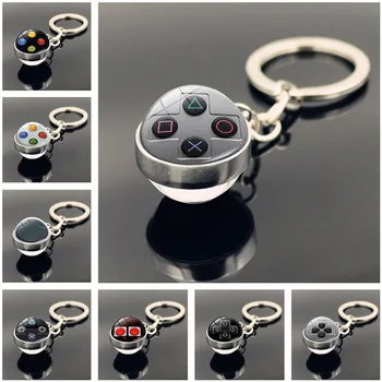 New/Game Button Playtation Game Controller Picture Keychain with Silver Color Double Side Glass Ball Car Keychain for Boyfriend
New/Game Button Playtation Game Controller Picture Keychain with Silver Color Double Side Glass Ball Car Keychain for Boyfriend