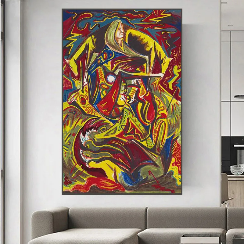 Jackson Pollock Abstract Woman Canvas Paintings On the Wall Art Posters And Prints Modern Colorful Art Pictures Home Wall Decor
Jackson Pollock Abstract Woman Canvas Paintings On the Wall Art Posters And Prints Modern Colorful Art Pictures Home Wall Decor