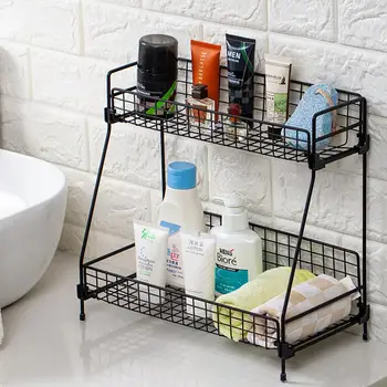 Kitchen Organizer Double Layer Office Cosmetic Shelves Display Multifunctional Nordic Style Bathroom Shelf Minimalist
Kitchen Organizer Double Layer Office Cosmetic Shelves Display Multifunctional Nordic Style Bathroom Shelf Minimalist