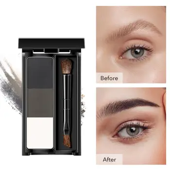 Mini 3 Colors Eyebrow Powder Palette Cosmetic Eye Brow Enhancer Professional Waterproof Makeup Eye Shadow With Eyebrow Brush
Mini 3 Colors Eyebrow Powder Palette Cosmetic Eye Brow Enhancer Professional Waterproof Makeup Eye Shadow With Eyebrow Brush