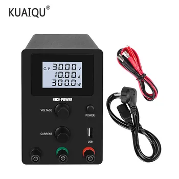 

Adjustable Switching DC Lab Power Supply Variable 30V 10A 60V 5A Regulated Power Modul Laboratory Power Source 3-digit display