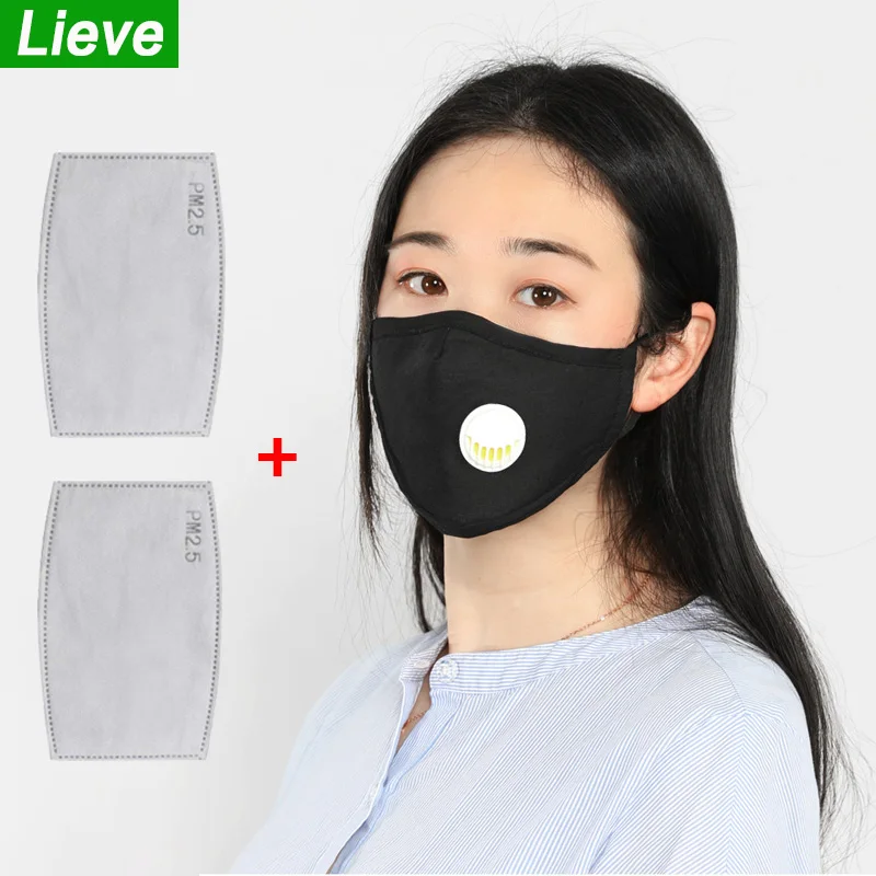 Anti Virus Mouth Mask With Replaceable 5-Layer Activated Carbon PM2.5 Filter And Valves Anti-dust Face Cotton Respirator Masks
Anti Virus Mouth Mask With Replaceable 5-Layer Activated Carbon PM2.5 Filter And Valves Anti-dust Face Cotton Respirator Masks