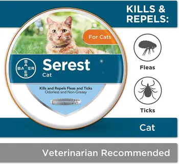 Seresto Bayer New Removes Flea And Tick Collar Cats Up To 8 Month Flea Tick Collar Anti-mosquito and insect repellent
Seresto Bayer New Removes Flea And Tick Collar Cats Up To 8 Month Flea Tick Collar Anti-mosquito and insect repellent