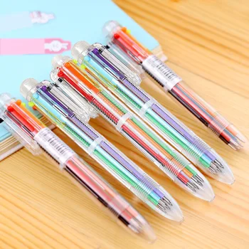 1pcs Kawaii office ballpoint pen Creative cute six colour pattern school stationery Supplies Black ink 0.5mm Pen refill
1pcs Kawaii office ballpoint pen Creative cute six colour pattern school stationery Supplies Black ink 0.5mm Pen refill