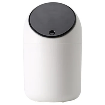 Mini Waste Bin Desktop Garbage Basket Table Home Trash Can Roll Press with Lid Creative Cute Desktop Trash Home Living Room-Blac
Mini Waste Bin Desktop Garbage Basket Table Home Trash Can Roll Press with Lid Creative Cute Desktop Trash Home Living Room-Blac