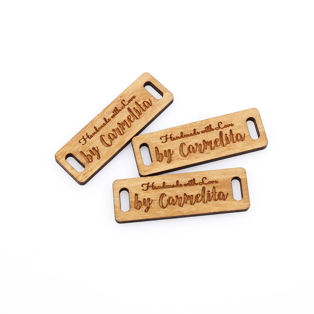 Wooden labels, custom text, knit labels, personalized labels, custom engraving labels, Personalized Brand (WD3124)
Wooden labels, custom text, knit labels, personalized labels, custom engraving labels, Personalized Brand (WD3124)