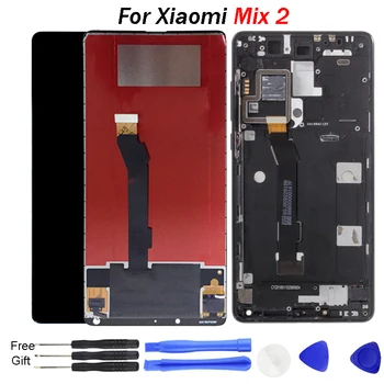 Original For XIAOMI Mi Mix 2 LCD Display Touch Screen Digitizer frame tools Assembly Mix 2 Pantalla for Xiaomi MIX2 display lcd
Original For XIAOMI Mi Mix 2 LCD Display Touch Screen Digitizer frame tools Assembly Mix 2 Pantalla for Xiaomi MIX2 display lcd