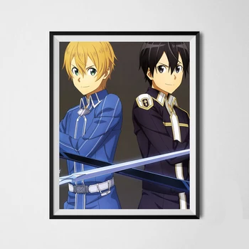 SAO Sword Art Online Eugeo and Kirito Manga Anime Theme Art Collection Canvas Paper Poster,8 x 10 Inches,Ready To Hang
SAO Sword Art Online Eugeo and Kirito Manga Anime Theme Art Collection Canvas Paper Poster,8 x 10 Inches,Ready To Hang