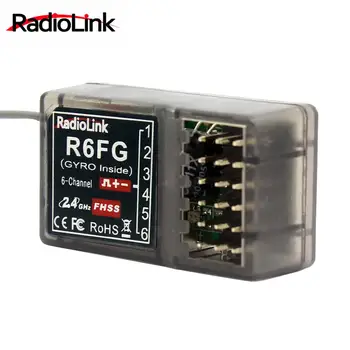 Radiolink R6FG 2.4Ghz 6CH Gyro RC Gyro Receiver for RC6GS RC4GS RC3S RC4G Transmitter
Radiolink R6FG 2.4Ghz 6CH Gyro RC Gyro Receiver for RC6GS RC4GS RC3S RC4G Transmitter