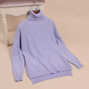 Women Sweater Euro Style Argyle Christmas Sweaters Autumn Winter Thick Warm Turtleneck Pullover Tops Female Jumpers Pull
Women Sweater Euro Style Argyle Christmas Sweaters Autumn Winter Thick Warm Turtleneck Pullover Tops Female Jumpers Pull