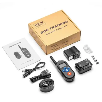 Original Electric Dog Training Collar Waterproof Rechargeable Pet Collar With Remote Control 2 Receiver Pet Training Collar
Original Electric Dog Training Collar Waterproof Rechargeable Pet Collar With Remote Control 2 Receiver Pet Training Collar
