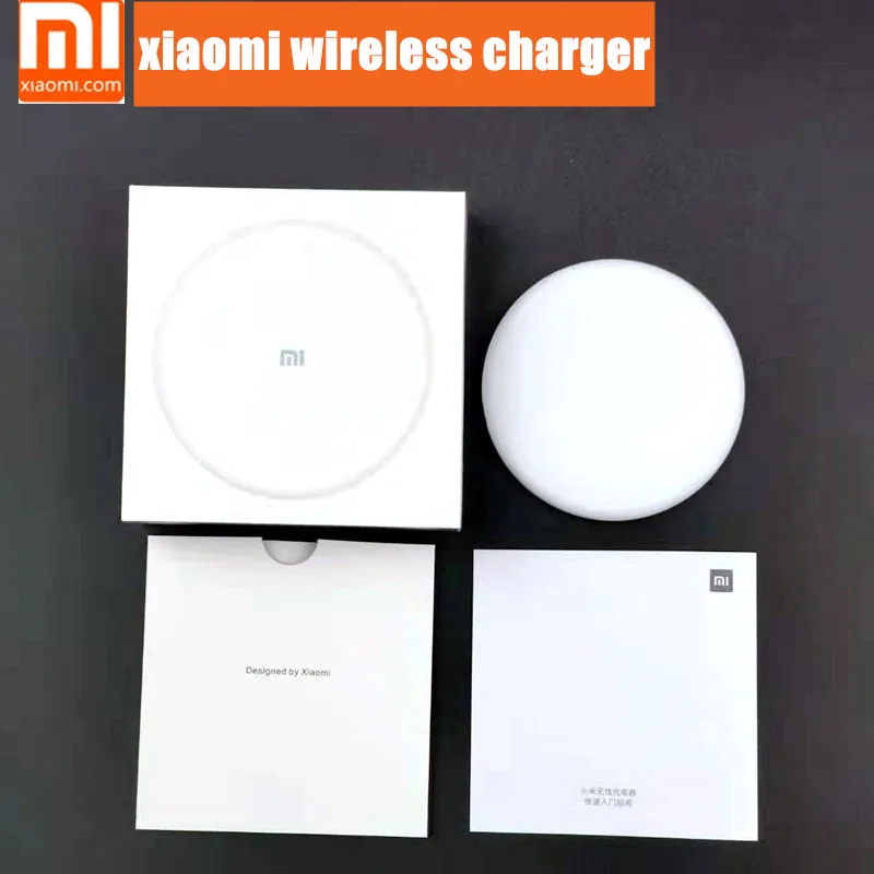 

18W Plug Original xiaomi wireless charger to Xiaomi Mi9 MiX 2S Mix 3 Qi For iPhone XS XR XS MAX qi charge for samsung galaxy