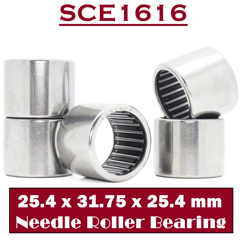 SCE1616 Bearing 25.4*31.75*25.4 mm ( 5 PCS ) Drawn Cup needle Roller Bearings B1616 BA1616Z SCE 1616 Bearing
SCE1616 Bearing 25.4*31.75*25.4 mm ( 5 PCS ) Drawn Cup needle Roller Bearings B1616 BA1616Z SCE 1616 Bearing
