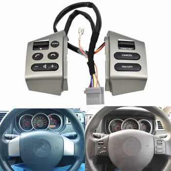 For SYLPHY & FOR Nissan LIVINA & FOR TIIDA steering wheel control buttons A pair with cables silver button with backlight
For SYLPHY & FOR Nissan LIVINA & FOR TIIDA steering wheel control buttons A pair with cables silver button with backlight
