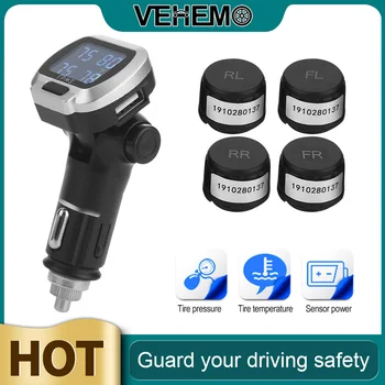 ☆VEHEMO ☆ 2020 Car TPMS 4PCS Sensor Tire Pressure Monitoring Tire Pressure Monitoring System Cigarette Lighter
☆VEHEMO ☆ 2020 Car TPMS 4PCS Sensor Tire Pressure Monitoring Tire Pressure Monitoring System Cigarette Lighter