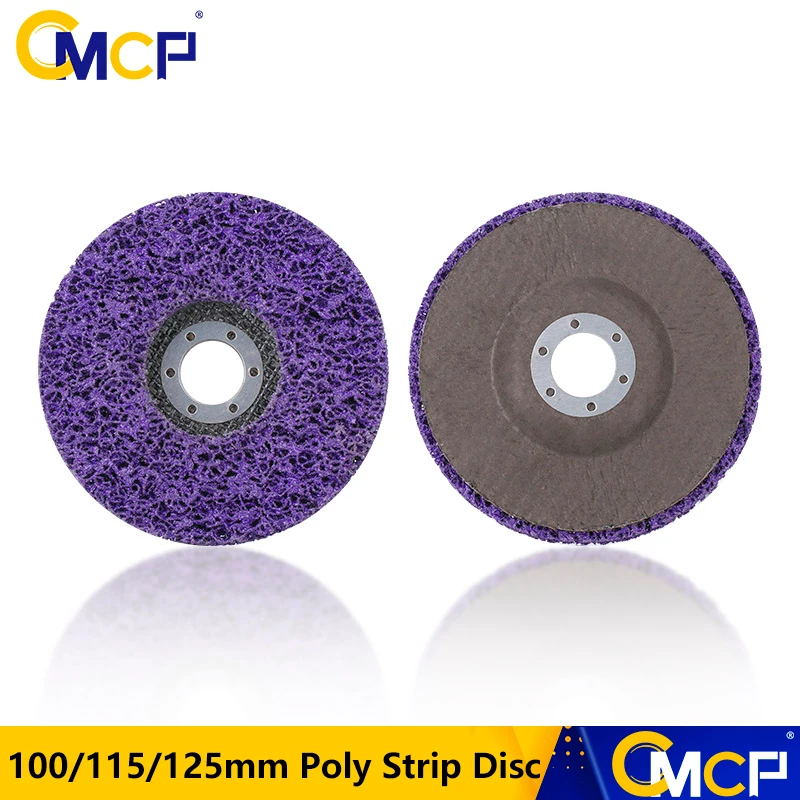 CMCP 100mm 115mm 125mm Poly Strip Disc Abrasive Wheel Paint Rust Remover Clean Grinding Wheels For Angle Grinder
CMCP 100mm 115mm 125mm Poly Strip Disc Abrasive Wheel Paint Rust Remover Clean Grinding Wheels For Angle Grinder
