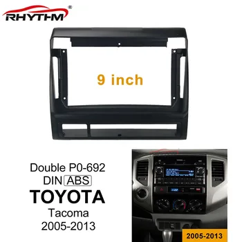 Car Fascia For TOYOTA Tacoma 2005 - 2013 Double Din Car dvd Fascias 9 Inch Frame Dashboard Audio Fitting Adaptor Facia Panel 
Car Fascia For TOYOTA Tacoma 2005 - 2013 Double Din Car dvd Fascias 9 Inch Frame Dashboard Audio Fitting Adaptor Facia Panel