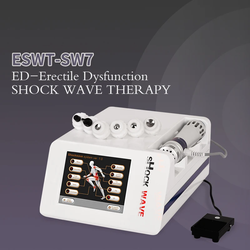2020 New Shockwave Therapy Machine ED Treatments Pain Relief Therapy Device 5 Bar Shockwave Therapy Machine
2020 New Shockwave Therapy Machine ED Treatments Pain Relief Therapy Device 5 Bar Shockwave Therapy Machine