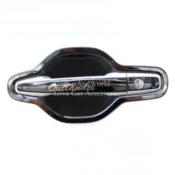 Stainless Steel Exterior Door Handle Bowl Holder Cover Frame Trims For Mitsubishi Outlander 2013-2019 Car Molding Accessories 
Stainless Steel Exterior Door Handle Bowl Holder Cover Frame Trims For Mitsubishi Outlander 2013-2019 Car Molding Accessories