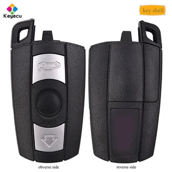 KEYECU Smart Remote Control Car Key Shell Case With 3 Buttons - FOB for BMW 3 5 Series E90 E93, Replacement Case Without Blade
KEYECU Smart Remote Control Car Key Shell Case With 3 Buttons - FOB for BMW 3 5 Series E90 E93, Replacement Case Without Blade