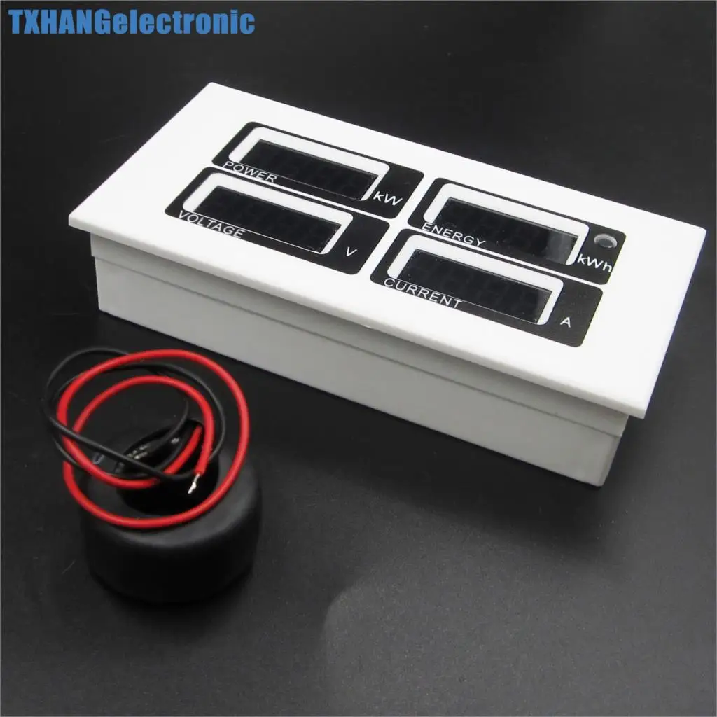 AC 110V 220V digital 100A watt power meter voltage ampere ammeter voltmeter 80-260V voltmeter diy kit electronic components
AC 110V 220V digital 100A watt power meter voltage ampere ammeter voltmeter 80-260V voltmeter diy kit electronic components