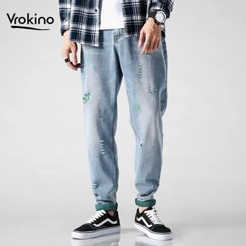 2020 New Men's Fashion Jeans Ripped Loose Men's Jeans Men's Loose Street Jeans Brand Clothing Hip Hop 5 Styles
2020 New Men's Fashion Jeans Ripped Loose Men's Jeans Men's Loose Street Jeans Brand Clothing Hip Hop 5 Styles