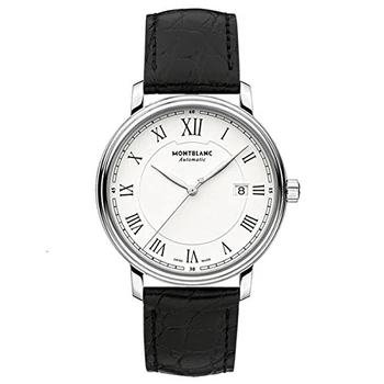 Montblanc Uomo 112609 Automatico Acciaio Quandrante Bianco Cinturino Pelle 
Montblanc Uomo 112609 Automatico Acciaio Quandrante Bianco Cinturino Pelle