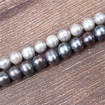 Lanli 5-8MM Natural Freshwater Pearl High Quality 15.7" Loose Beads Irregular Shape Jewelry Making DIY Women Necklace Bracelet
Lanli 5-8MM Natural Freshwater Pearl High Quality 15.7" Loose Beads Irregular Shape Jewelry Making DIY Women Necklace Bracelet