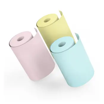 Colorful Pocket Printer Special Printing Paper 57*30Mm Thermal Printing Paper With Adhesive Printing Paper Sticker Paper
Colorful Pocket Printer Special Printing Paper 57*30Mm Thermal Printing Paper With Adhesive Printing Paper Sticker Paper
