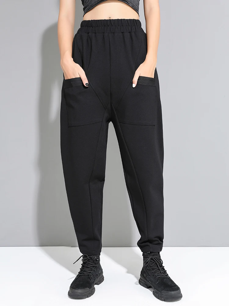 New streetwear women pants High waist harem pants women Cross pants loose casual pants for women hot pants cargo pants women
New streetwear women pants High waist harem pants women Cross pants loose casual pants for women hot pants cargo pants women