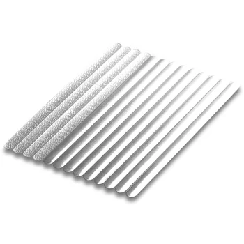 100 Pcs Metal Flat Aluminum Strip Trimming One-Side Sticky for Band Clip of Nose DIY Crafts Making Accessories-3.3 Inch
100 Pcs Metal Flat Aluminum Strip Trimming One-Side Sticky for Band Clip of Nose DIY Crafts Making Accessories-3.3 Inch