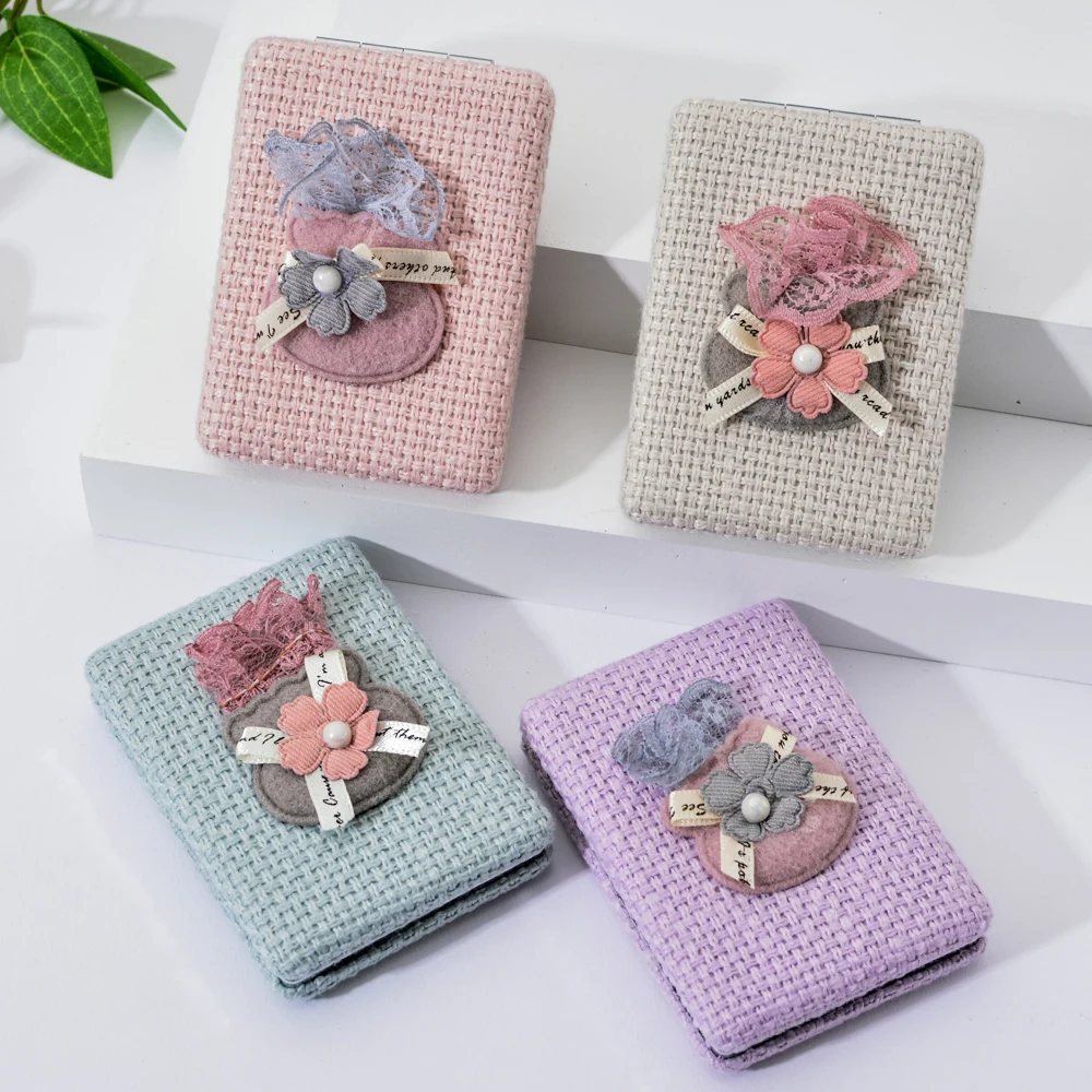 Vicney Rectangle Pocket Mirror For Women Cute Cat Bow-knot Fold Mini Hand Mirror Flax Woven Double Side Makeup Mirror For Girl
Vicney Rectangle Pocket Mirror For Women Cute Cat Bow-knot Fold Mini Hand Mirror Flax Woven Double Side Makeup Mirror For Girl
