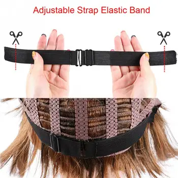5pcs Polyester Universal With Hooks Wigs Making Elastic Band Sewing Black Reusable 30x2.5cm Practical Adjustable Strap DIY
5pcs Polyester Universal With Hooks Wigs Making Elastic Band Sewing Black Reusable 30x2.5cm Practical Adjustable Strap DIY