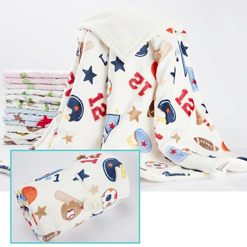 Furry Sherpa Double Layers Winter baby blanket,Cartoon Pink Blue Stars Kids Quilt,Thermal Plushed Newborn Baby Swaddle,beddings
Furry Sherpa Double Layers Winter baby blanket,Cartoon Pink Blue Stars Kids Quilt,Thermal Plushed Newborn Baby Swaddle,beddings
