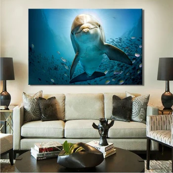 The Cute Dolphin Seascape Canvas Painting Landscape Posters and Prints Cuadros Wall Art Pictures for Living Room Home Decoration
The Cute Dolphin Seascape Canvas Painting Landscape Posters and Prints Cuadros Wall Art Pictures for Living Room Home Decoration