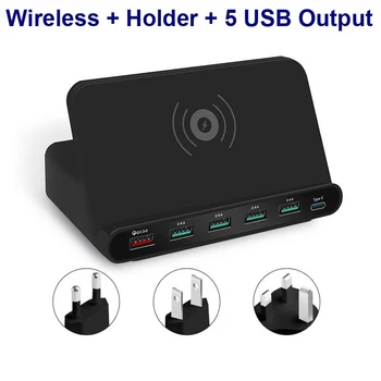 Fast Qi Wireless Charger For Samsung S10 S9 S8 S7 S6 iPhone 8 X XS MAX QC3.0 Quick Charger 3.0 USB Charger Wireless Charger
Fast Qi Wireless Charger For Samsung S10 S9 S8 S7 S6 iPhone 8 X XS MAX QC3.0 Quick Charger 3.0 USB Charger Wireless Charger