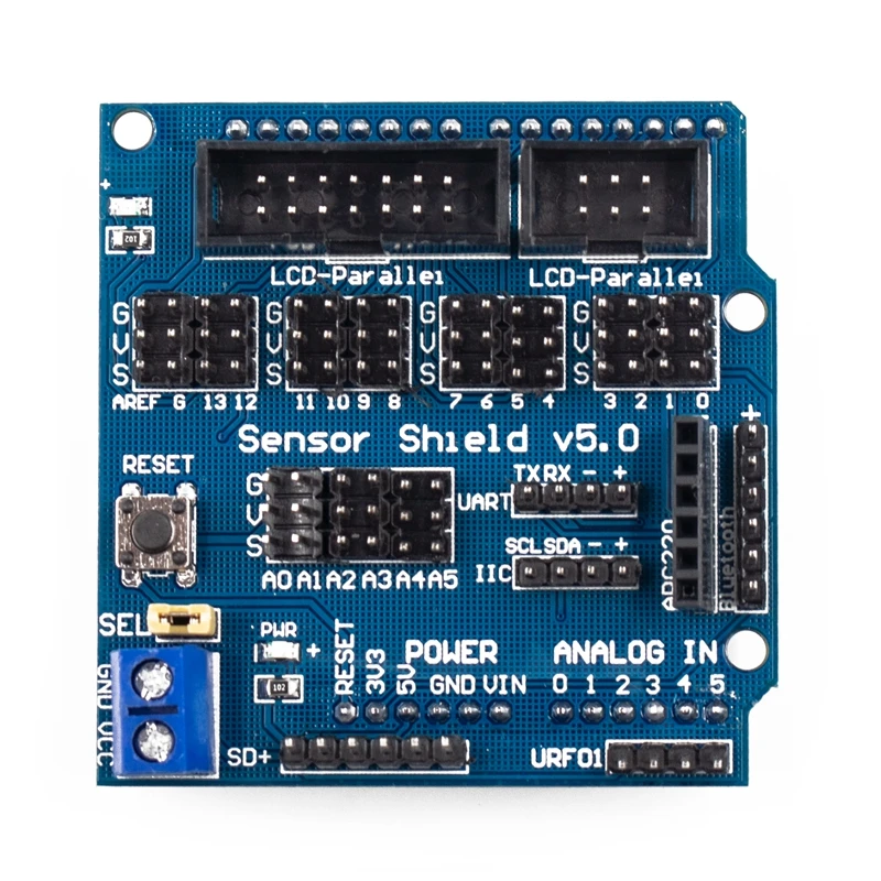 Расширительная плата V5.0 для электронных строительных блоков arduino аксессуары