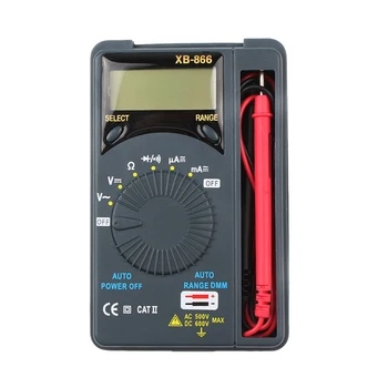 20pcs XB866 Mini Auto Range LCD Digital Multimeters AC/DC Pocket power Voltmeter Tester kitchen tool
20pcs XB866 Mini Auto Range LCD Digital Multimeters AC/DC Pocket power Voltmeter Tester kitchen tool