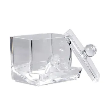 Transparent Acrylic Cotton Swabs Sticks Box Cosmetic Storage Box Makeup Organizer Case Portable Cotton Pads Container
Transparent Acrylic Cotton Swabs Sticks Box Cosmetic Storage Box Makeup Organizer Case Portable Cotton Pads Container