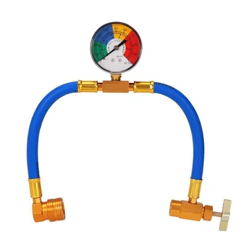 Car Air Conditioning Refrigerant R-134A Recharge Measuring Hose Gauge Adapter HVAC Refrigerant Charging Pipe Set
Car Air Conditioning Refrigerant R-134A Recharge Measuring Hose Gauge Adapter HVAC Refrigerant Charging Pipe Set