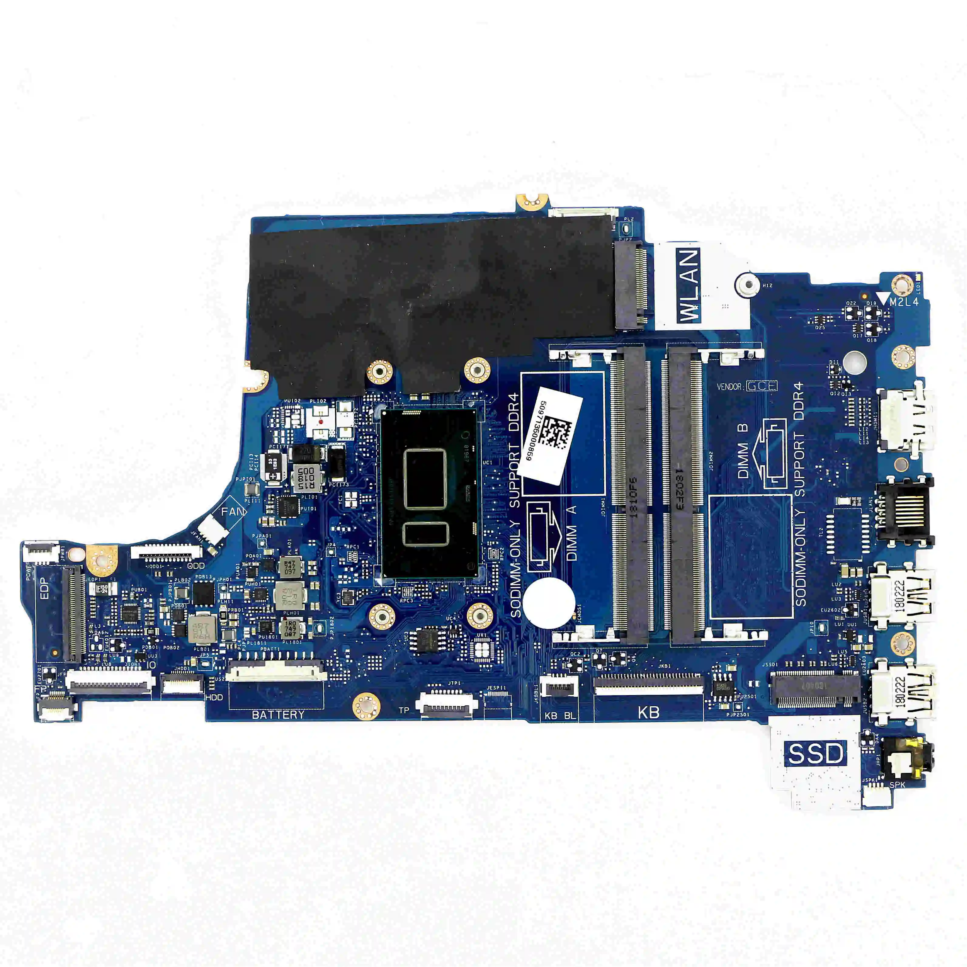 

H0WK9 - UMA DDR4 MOTHERBOARD CAL60 LA-F114P w/ i3-8130U for Dell Inspiron 15 (5570) / 17 (5770)
